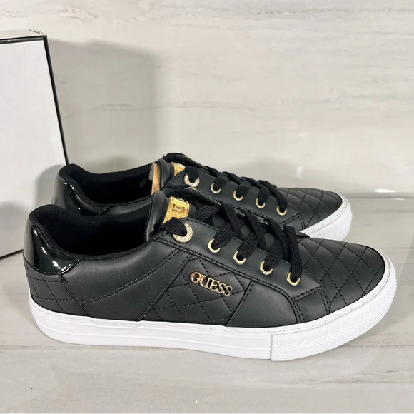 Guess Loven Lace Up Sneakers Womens Size 8 - Picture 2 of 10